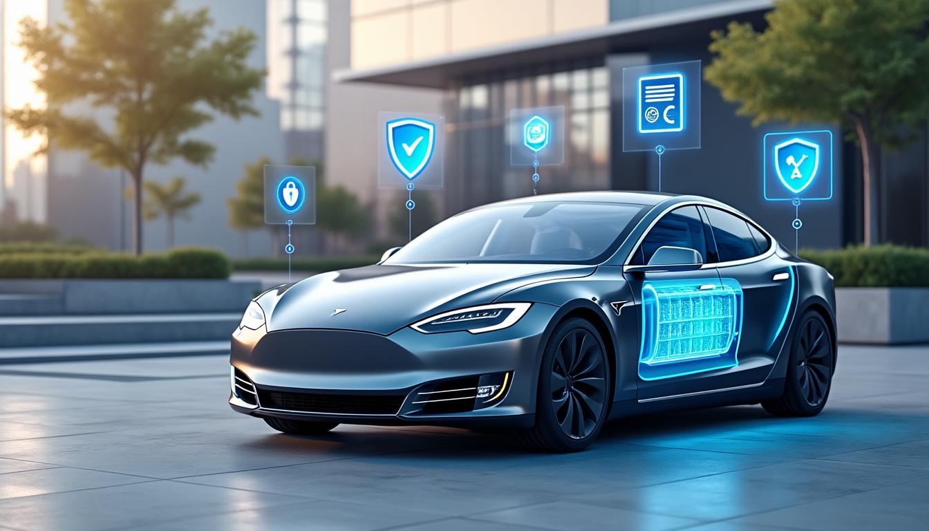 découvrez les différentes options d'assurance pour la batterie de votre tesla et les couvertures possibles pour protéger votre véhicule électrique.