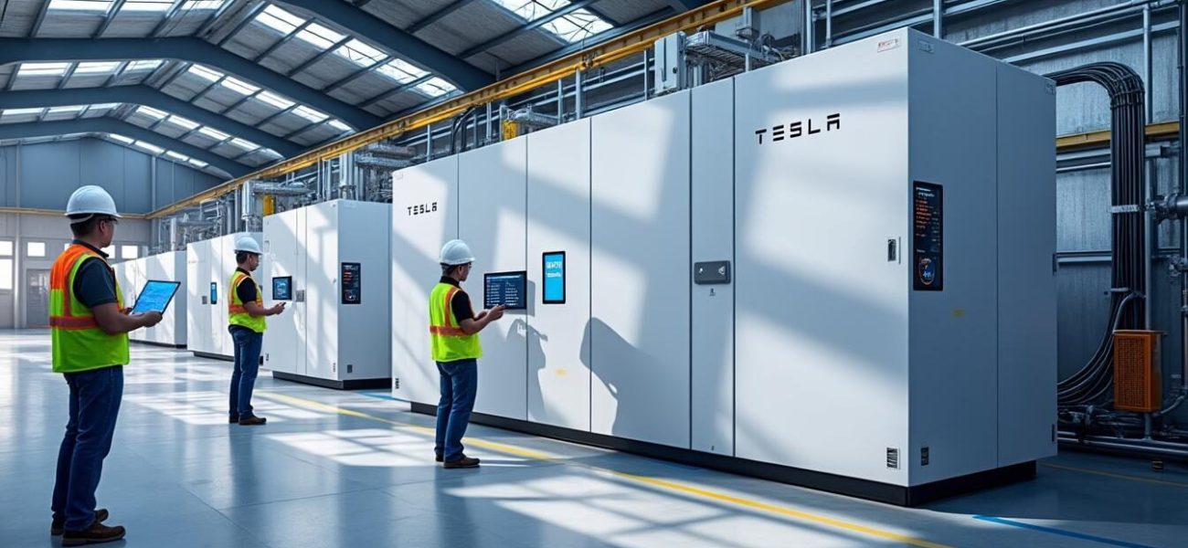 découvrez comment fonctionne le tesla powerpack industriel : ce système de stockage d'énergie innovant permet aux entreprises de gérer efficacement leur consommation, d’optimiser l’utilisation des énergies renouvelables et d’assurer la continuité de l’alimentation électrique.